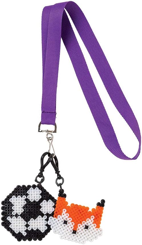 hand2mind Coding Charms, Coding for Kids 8-12, Fuse Bead Iron Craft Kit, Make Your Own Keychain, Coding Kits for Students, Computer Programming for Kids, STEM Activities, Educational Science Kits