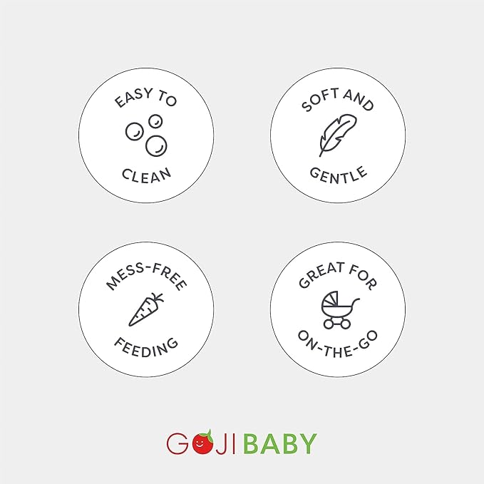 4 oz Silicone Baby Food Dispensing Spoon - 2 Pack - Great for 4+ Month Infants - Includes Stopper - Easy to Use and Mess-Free - Precise Food-Release Feeder - Great for Travel (Pink)