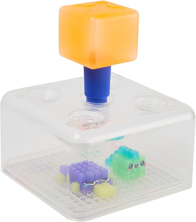 Exclusive Neon Studio with 600 Water Fuse Beads, Decos and Accessories, Makes 3D Creations with No Heat, Arts and Crafts Kids Toys