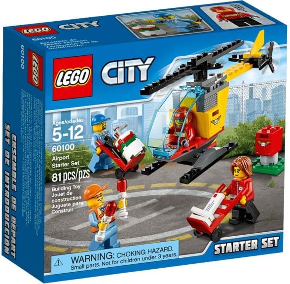 LEGO City Airport 60100 Airport Starter Set Building Kit (81 Piece)