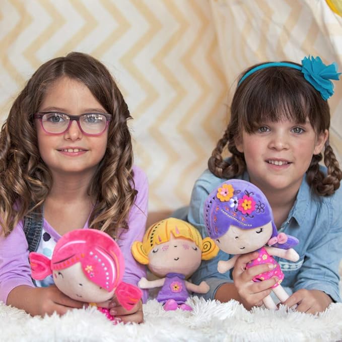 Adora Softies Blossom Plush Doll, 11.5" Girl Doll For Educational Fun Play and Bedtime! Gift For Ages 0 and Up - Blossom