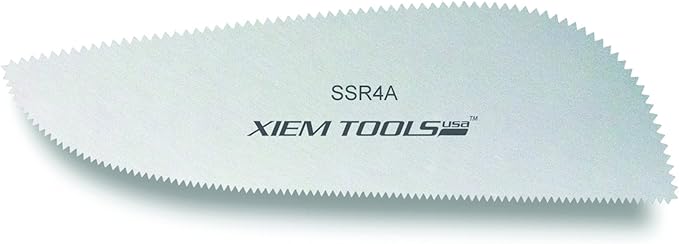 Xiem Tools Stainless Steel Clay Rib for Ceramics and Pottery (Rib 4A)