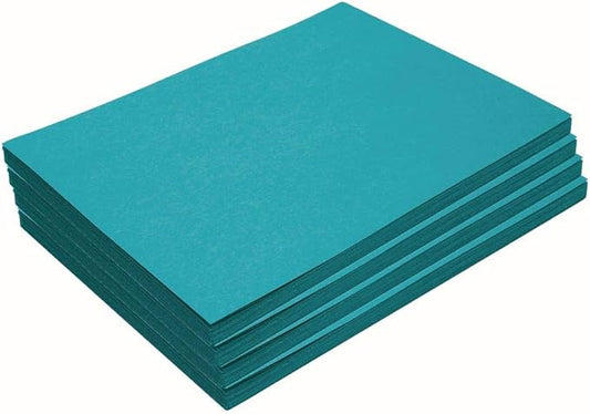 Colorations Construction Paper,Turquoise,9 inches x 12 inches,50 Sheets, Heavyweight Construction Paper,Crafts,Art,Kids Art,Painting, Coloring,Drawing,Creating,Paper,Art Project,All Purpose