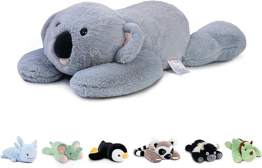 Niuniu Daddy 20" | 3.3 Pound Koala Weighted Stuffed Animals for Adults Kids, Large Stuffed Koala Pillowfort Plush Animal Toys for Baby, Big Body Pillow for Gift Present Birthday Christmas Valentine