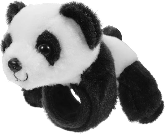 1PC Animal Slap Bracelet, Stuffed Animal Panda Snap Bracelet, Jungle Themed Slap Bracelet, Animal Plush Toys Party Favors for Kids Boys Girls…