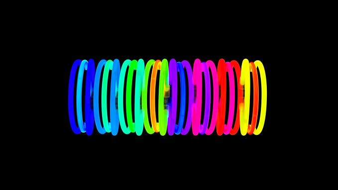 Glow Sticks 414Pcs Bulk Party Pack 8” Glow In The Dark Sticks Glow Bracelets And Glow Eyeglasses And Necklaces Earrings Favors For You... (414PCS)