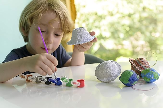 4M Green Science Paper Making Kit from STEAM Powered Kids, Have Recycling and Paper Mache Science Craft, It’s A Glow Kit! reddot Design Award Winner 2015, Ages 5+