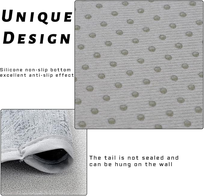 NB Sofa Armrest Organize remote holder bedside caddy organizer with 5 pockets，non-slip couch remote control holder couch armchair caddy accessories (Gray, 35"x12.4")