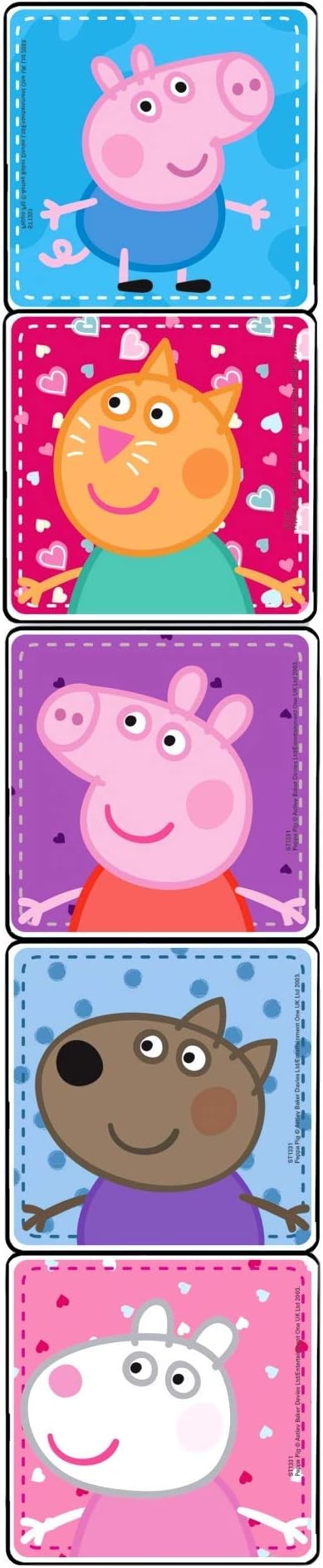 Coloring and Activity Set - Bundle Includes Peppa Pig Coloring Book, Peppa Pig Stickers, and 2-Sided Door Hanger (Peppa Coloring Book & Stickers)