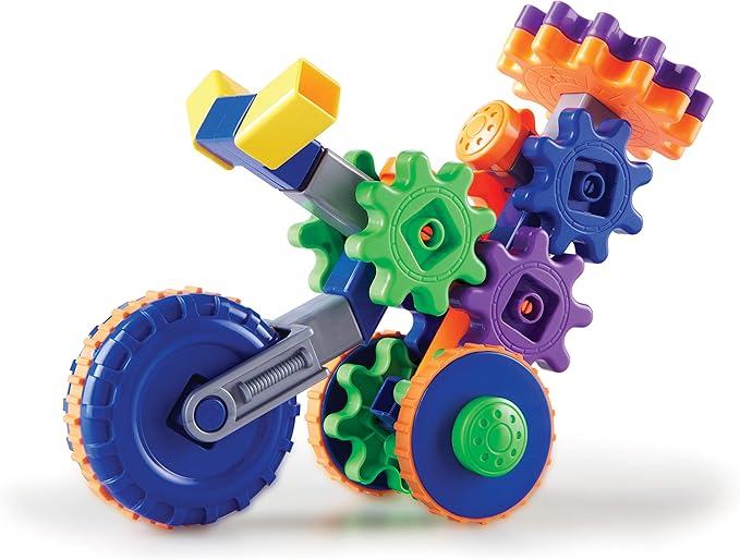 Learning Resources Gears! Gears! Gears! Cycle Gears, Construction, Gear Toy, 30 Pieces, Ages 4+
