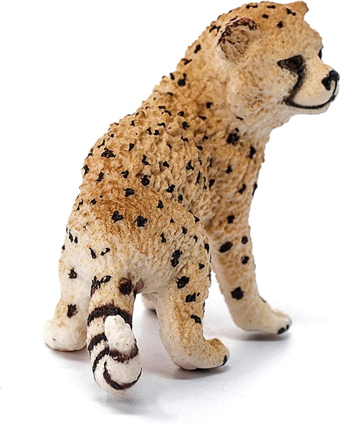 Schleich Wild Life, Animal Figurine, Animal Toys for Boys and Girls 3-8 years old, Cheetah Cub, Ages 3+