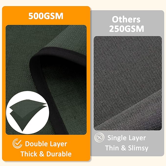 Joywell Armrest Organizer Remote Holder for Recliner Armchair Caddy Couch Sofa Arm Chair Caddie with 6 Pocket Storage for Magazine, Phone, iPad,Olive Green