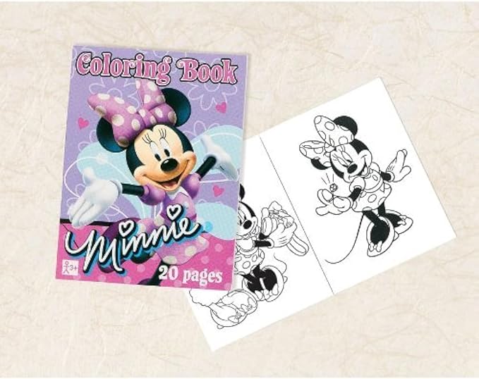 amscan Activity Pad Favor | Disney Minnie Mouse Collection | Party Accessory