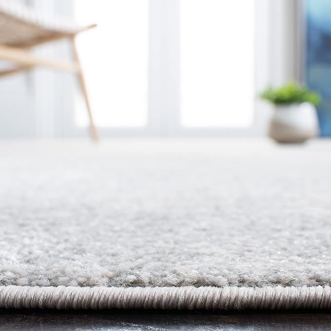 SAFAVIEH Evoke Collection 2'2" x 11' Ivory/Sage EVK272B Modern Abstract Non-Shedding Entryway Foyer Living Room Kitchen Runner Rug