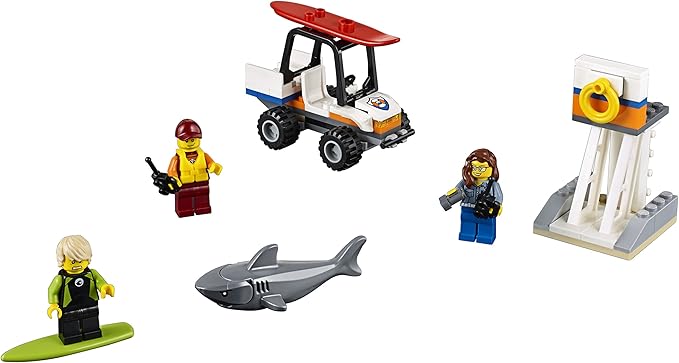 LEGO City Coast Guard Coast Guard Starter Set 60163 Building Kit (76 Piece)