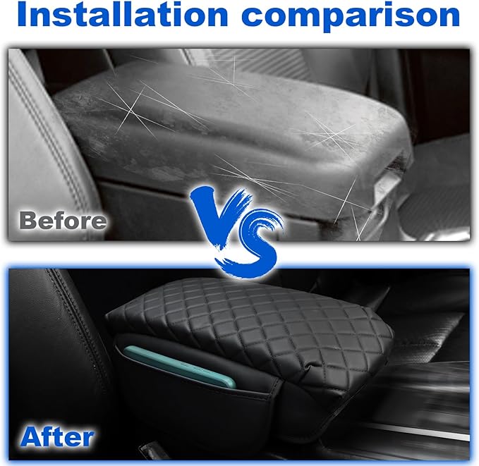 BreTrewri Center Armrest Console Pad Cover for Honda Civic 2012 2013 2014 2015 Civic Armrest Lips Cover Accessories (1215 Civic)