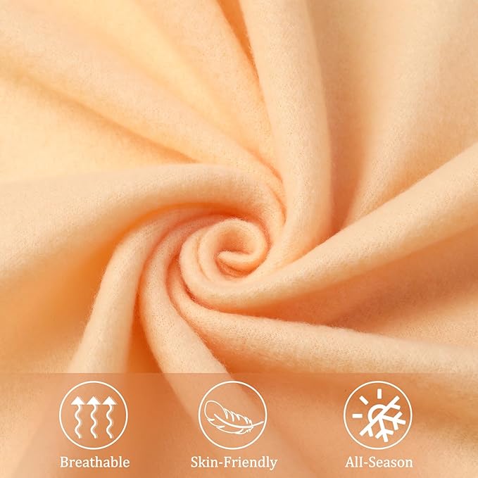 Kinlop Fleece Blanket Bulk 60 x 50 Inch Soft Lightweight Fleece Cozy Blanket Warm Throw Plush Pet Throw for Bed Couch Sofa Home Office Wedding Gifts Travel Camping (Earth Color,40 Packs)