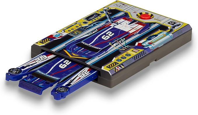 Blue 62 Card Racer | Load, Launch, Race - Pocket-Sized Racecar Toy Ages 5 and up (Sold Each)