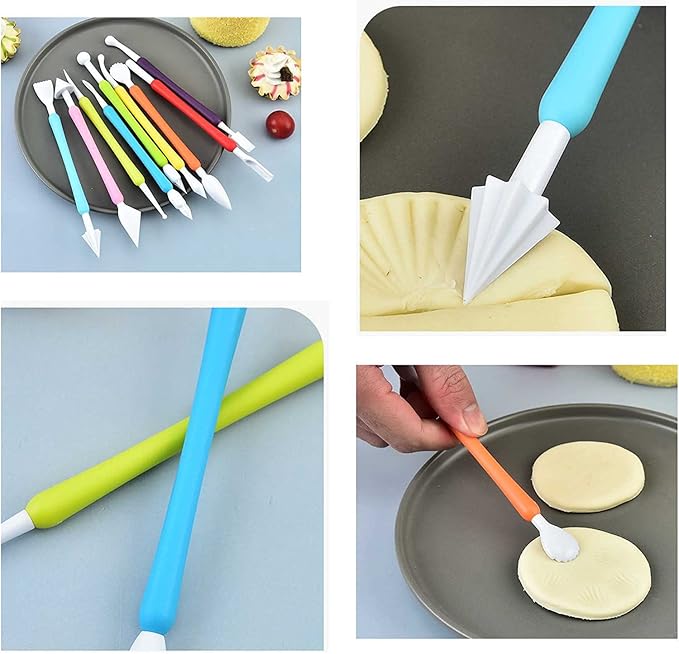 Langqun 31pcs Clay Tools,Pottery Tools Kit,Air Dry Clay Tools,Polymer Clay Dotting Tools,Ceramic Supplies for Kids and Adults,Sculpting,Modeling,Shaping