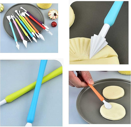 Langqun 31pcs Clay Tools,Pottery Tools Kit,Air Dry Clay Tools,Polymer Clay Dotting Tools,Ceramic Supplies for Kids and Adults,Sculpting,Modeling,Shaping