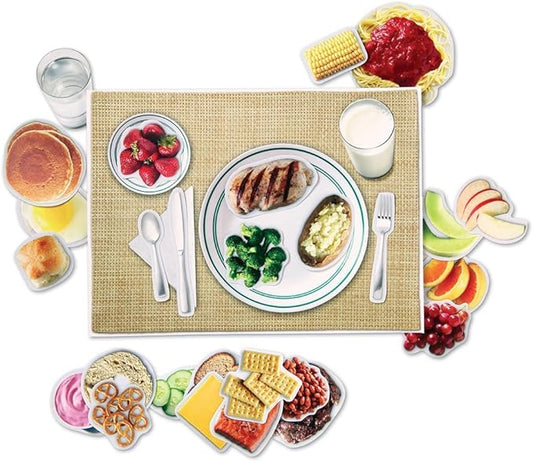 Learning Resources Magnetic Healthy Foods, Magnetic Food, 34 Pieces, Ages 3+