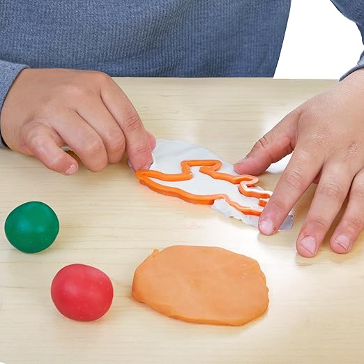 Colorations 36 Wheat & Gluten Free Glitter Dough - 6 Colors (2 oz Each)