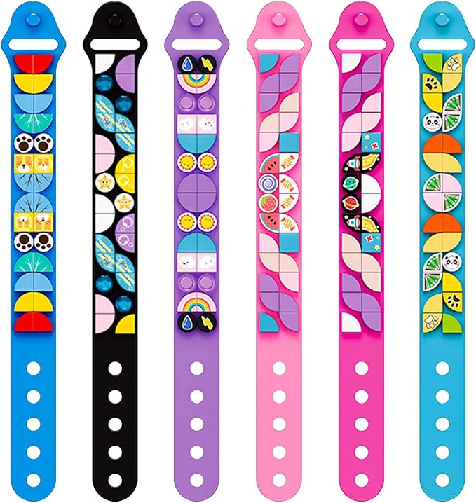 6 Packs Kids Jewelry Craft Bracelet,Sports Bracelet Making Kits,Custom Friendship Wristbands