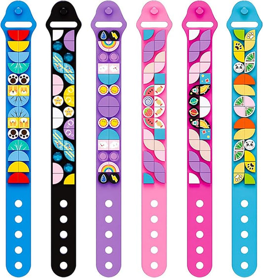 6 Packs Kids Jewelry Craft Bracelet,Sports Bracelet Making Kits,Custom Friendship Wristbands