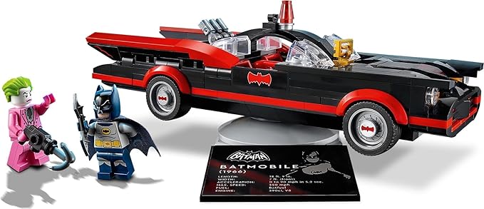Idea Lego DC Batman: Batman Classic TV Series Batmobile 76188 Building Toy (345 Pieces)