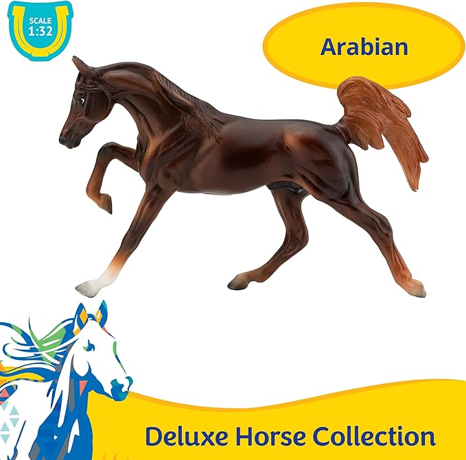 Breyer Stablemates Deluxe Horse Collection - 8 Figures, 1:32 Scale, 3.75"x2.5", Model #6058