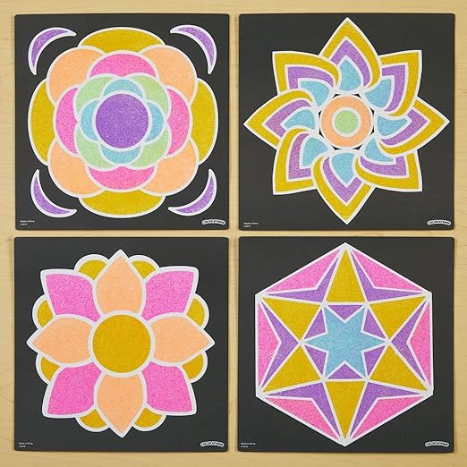 Colorations® World of Art - India Rangoli, 6 Designs with Sand