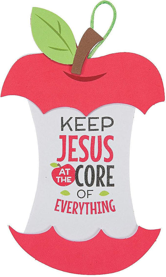 Jesus is The Core Apple Craft Kit - Crafts for Kids and Fun Home Activities