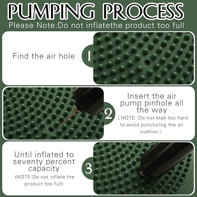 Libima 4 Pcs Wiggle Seat Inflated Wobble Cushion for Sensory Kid 13 Inches Balance Disc Flexible Seating for Classroom Sensory Pad for Chair Wiggle Cushion