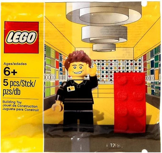 Lego Shop Employee MiniFigure Set 5001622