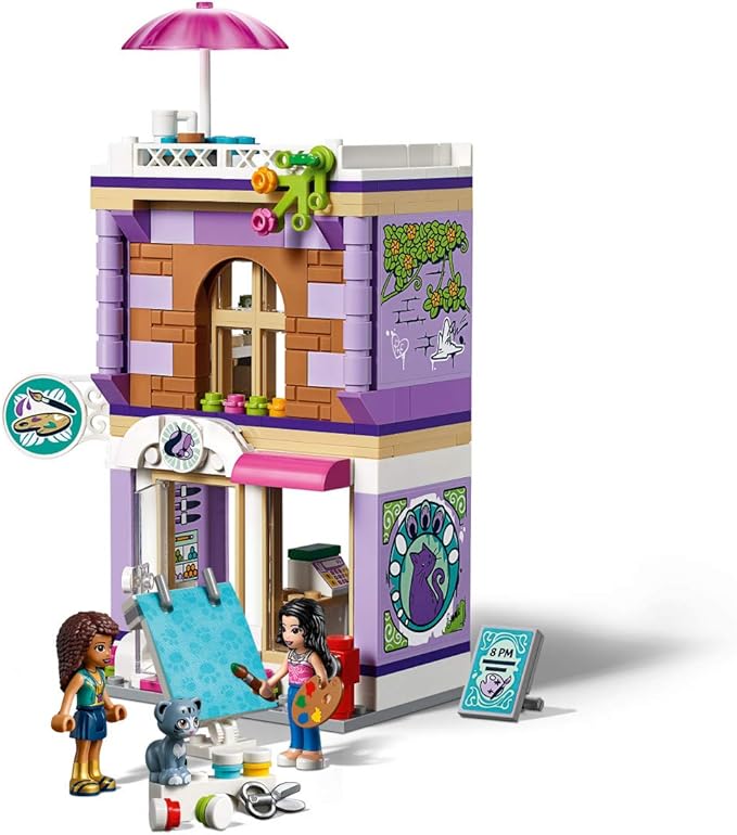 LEGO Friends Emma’s Art Studio 41365 Building Kit (235 Pieces)