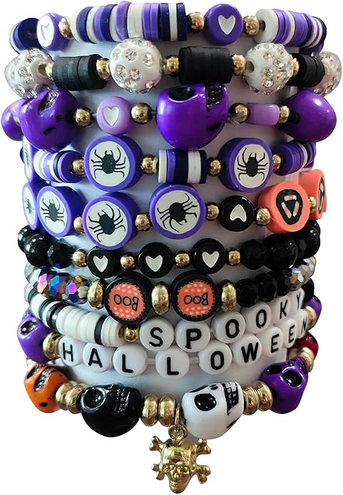 Bracelets Sets for Girls,Friendship Bracelet,Colorful Stretch Friendship Bracelets Gift for Girl Party Favors