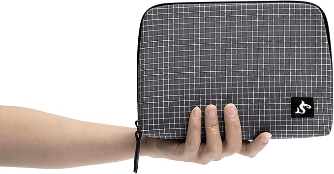 SIMTOP Cord Organizer Travel Small Tech Bag Pouch Case for Cords, Charger, Hard Drive, Power Bank – Water-Resistant Electronics Organizer, Small Portable Gadget Case for Travel