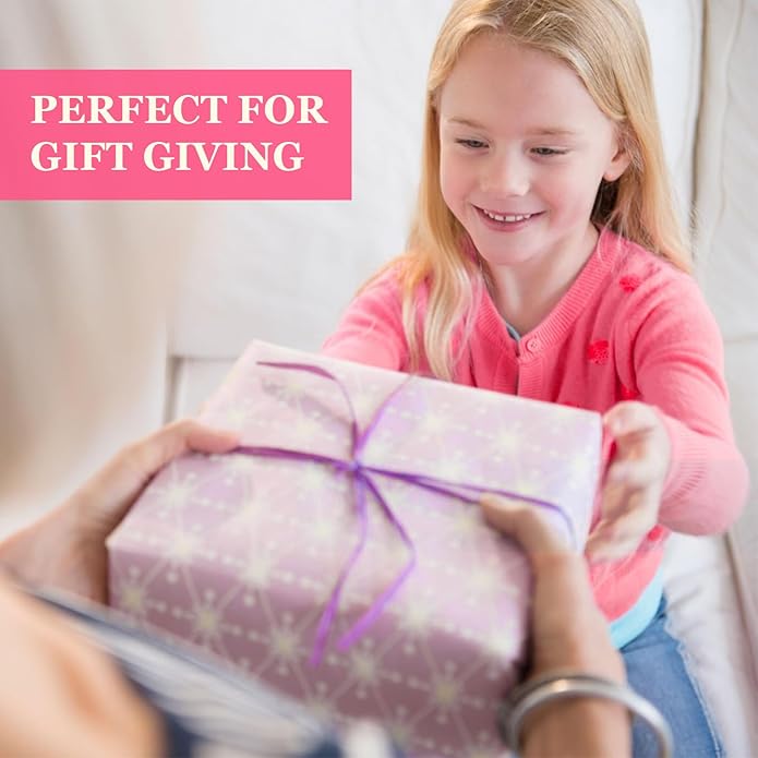 Girl Princess Necklace Bracelet Set, Sea Shell Pearl Earrings and Ring, Pretend Play and Dress up Jewelry Mermaid Style Play Accessories for Birthday Gifts Cosplay, Halloween, Christmas