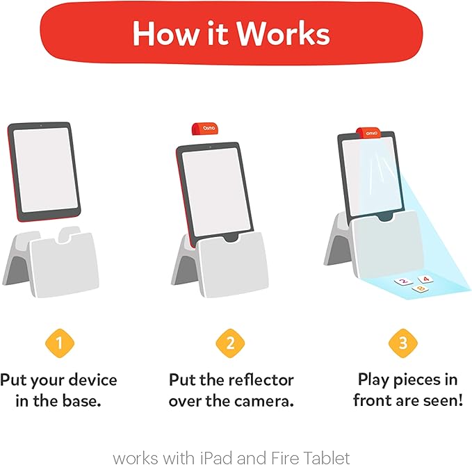 Osmo - Super Studio Disney Mickey Mouse & Friends - Ages 5-11 - Learn to Draw - For iPad or Fire Tablet Educational Learning Games - STEM Toy Gifts, Boy & Girl-Ages 5 6 7 8 9 10 11(Osmo Base Required)