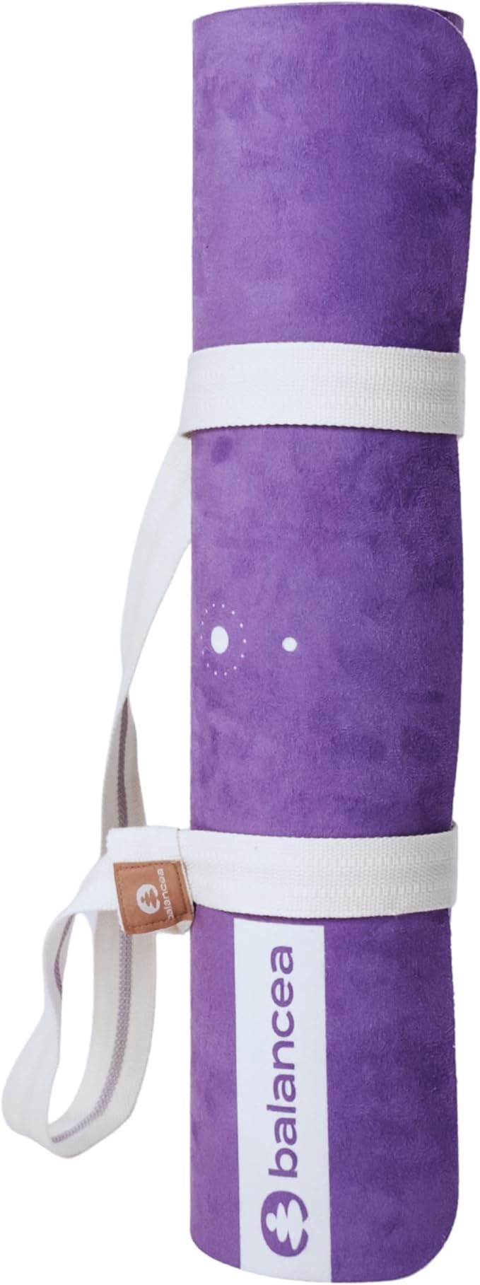 Yoga Mat With Strap 5mm Non Slip Suede & TPE - Eco-Friendly Fitness & Exercise Mat for Home Gym, Pilates, Hot Yoga, and Meditation - Lightweight Durable 72 x 24 inch Workout Mat for Women, Men