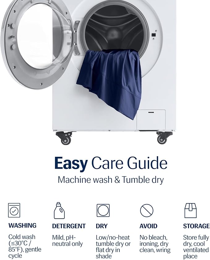 REST® Evercool®+ Cooling Pillowcases Standard - 2 Pillowcases for Sensitive Skin, Silver Infused Fabric for Hygienic Sleep, Silky Smooth for Curly Hair, High Elastic for Snug Fit (19x29 inches)