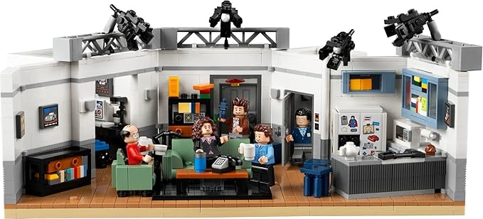 LEGO Ideas Seinfeld 21328 Building Kit; Collectible Display Model; Delightful 1990s Nostalgia Gift for Adults (1,326 Pieces)
