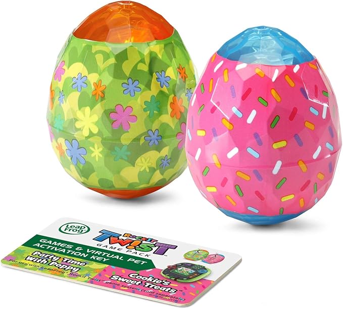 LeapFrog RockIt Twist Dual Game Pack: Trolls Party Time With Poppy and Cookie's Sweet Treats