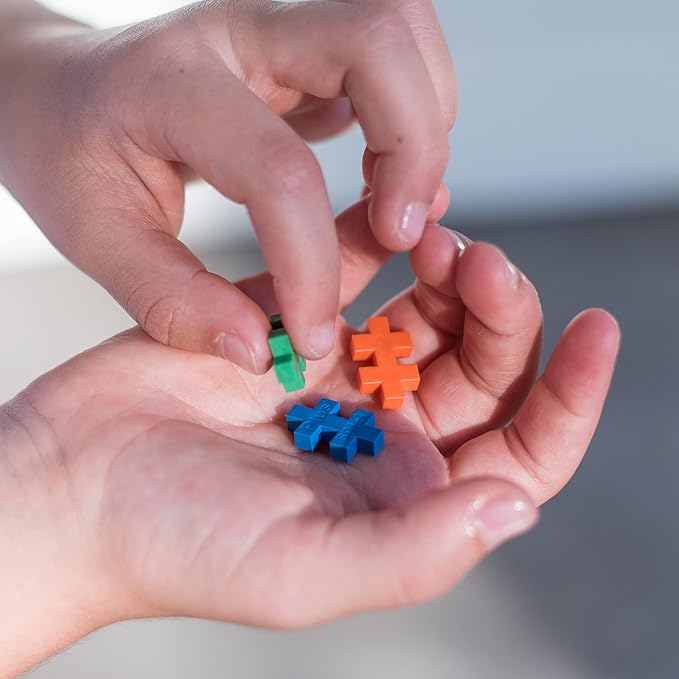 Plus Plus 3D Animal Figurine Building Block Set, 70 Mini Interlocking Puzzle Pieces, Fun STEM Toys for Kids - Moose Mini Maker Tube