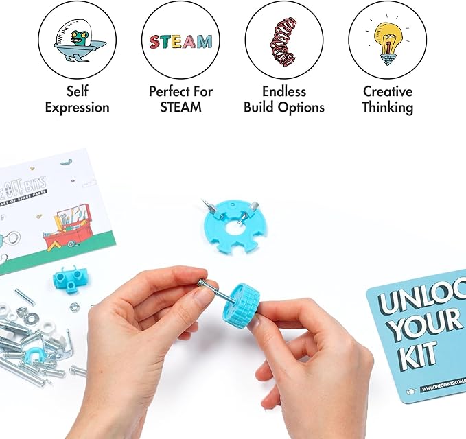 Stem Building Toys, Educational Build Your Own Elephant Robot Toy for Kids Age 6 7 8 9+ Year Old Boys and Girls, Animal Stem Toys Engineering Kit, Construction Toys Steam Gift