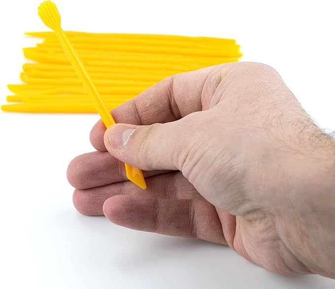 14 Pieces Clay Modeling Tool Kit Plastic Reusable Double-Sided Ceramic Pottery Tools for Shaping and Sculpting Clay Decorating Sticks Supplies Kit for Beginners Kids Adults