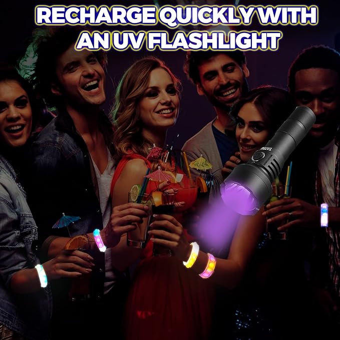 60 PCS Bracelets Glow in The Dark Pop it Fidget Toy, Rainbow Party Favors, Stress Relief Wristband Set, Push Bubbles Sensory Autistic Pack Kids Ages 5 8 12 Adult Student Gift