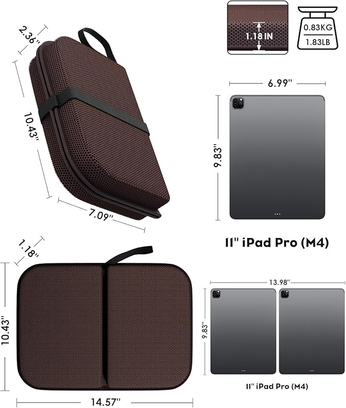 WISIMMALL Gel Seat Cushion Portable Massage Travel Cushions, 14.5" x 10.5" Thick Foldable Seat Cushion for Car Office Chair Wheelchair Hip, Coccyx, Sciatica, Pressure Sores Tailbone Pain Relief