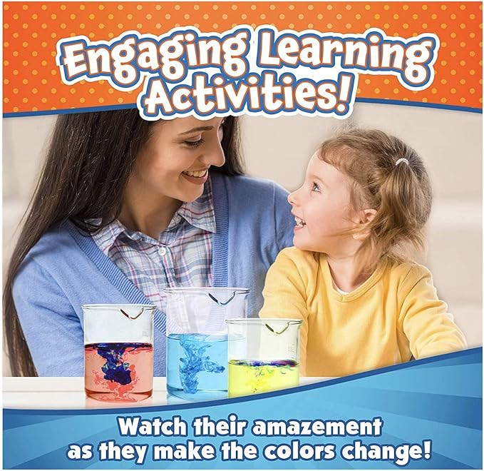Be Amazing! Toys Blippi My First Science Kit: Color Experiments + Sink or Float - Super Set of 2 Kits in 1!
