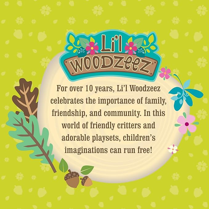 Li’l Woodzeez – Toy Car – Miniature Car – Car for Figurines – Toy Truck – 3 Years + – Breezy Buggy